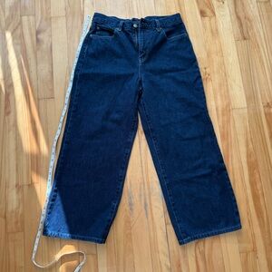 Uniqlo wide leg jeans